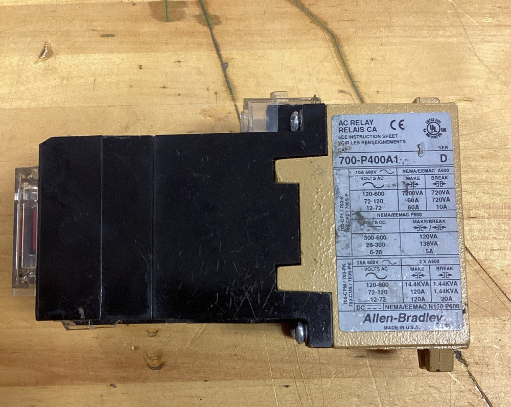 Allen-Bradley 700-P400A1 Relay **See Photos**