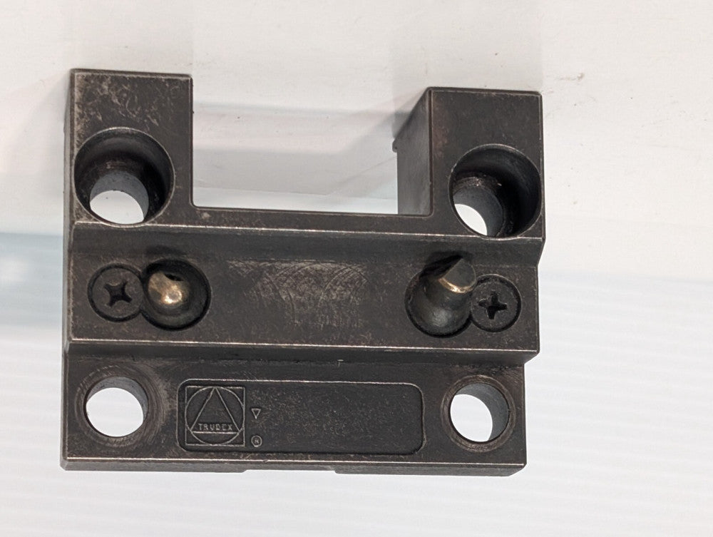 Trudex Bolt on Turret CNC Tool Holder, likely A118 Series, possibly A130 Series
