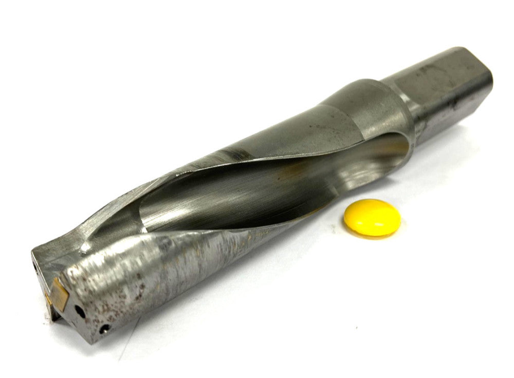 KOMET KUB QUATRON U1223492 INDEXABLE INSERT DRILL CUT DIA 1-3/8" OAL 8.5260"