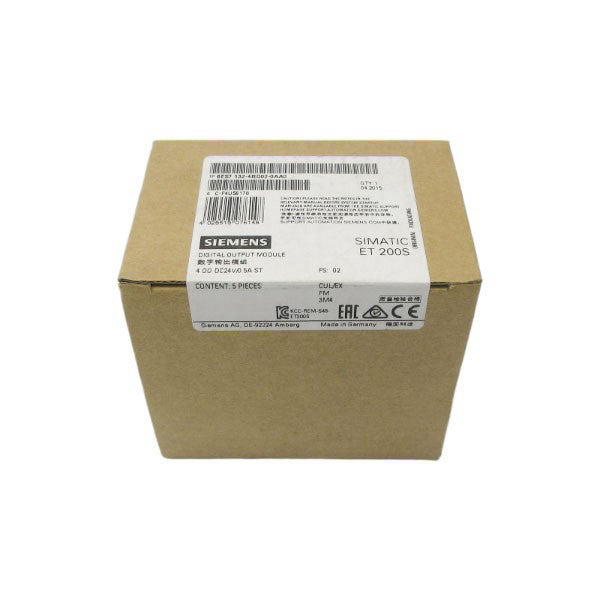 SIEMENS 6ES7132-4BD02-0AA0 24VDC 0.5A (PKG OF 5) NSFS
