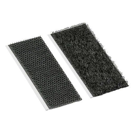 3M 1-2-100-Sj3526n/Sj3527n Reclosable Fastener Shapes, Rubber Adhesive, 2 In, 1