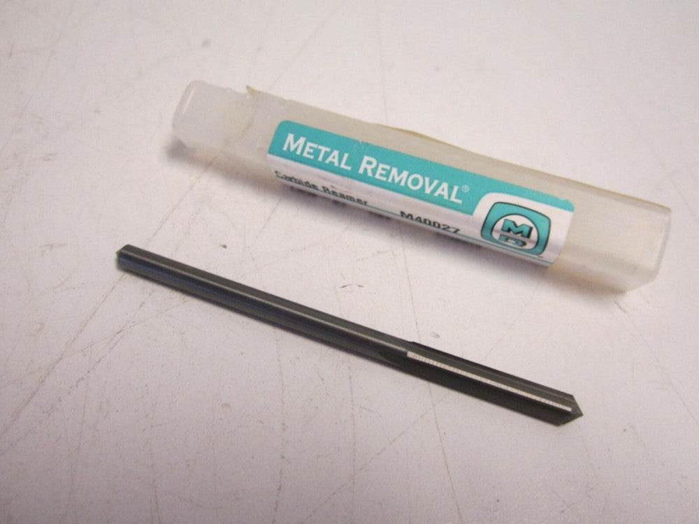 Metal Removal (M40054) 17/64 Straight Shank RH Straight Flute Chucking Reamer