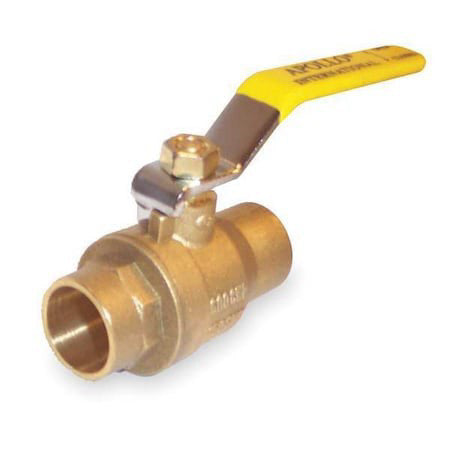 Apollo Valves 94A20601 1-1/4" Sweat Brass Ball Valve Inline
