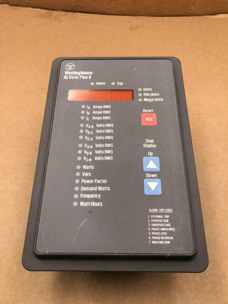 Westinghouse 2D78522 IQ Data Plus II Line Metering and Protection System