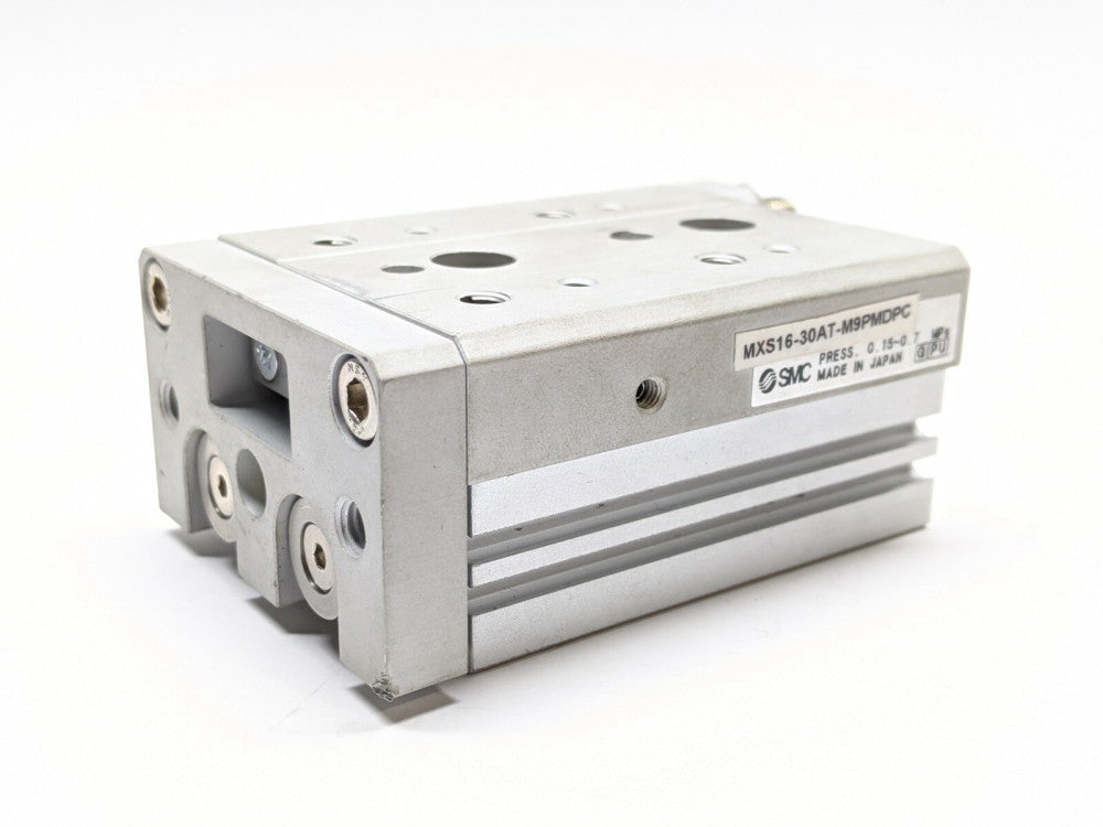 SMC MXS16-30AT-M9PMDPC Adjustable Stroke Guided Cylinder Slide Table