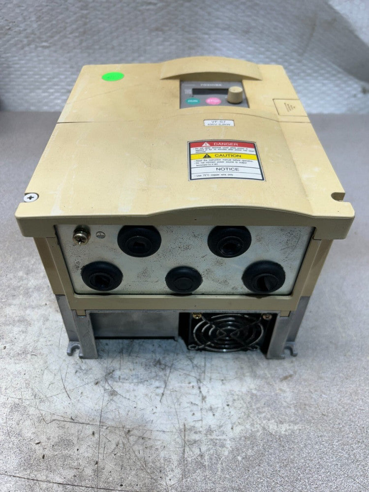 PREOWNED Toshiba Transistor Inverter 4.0KVA 3PH 380-460V VFS7-4022UPL