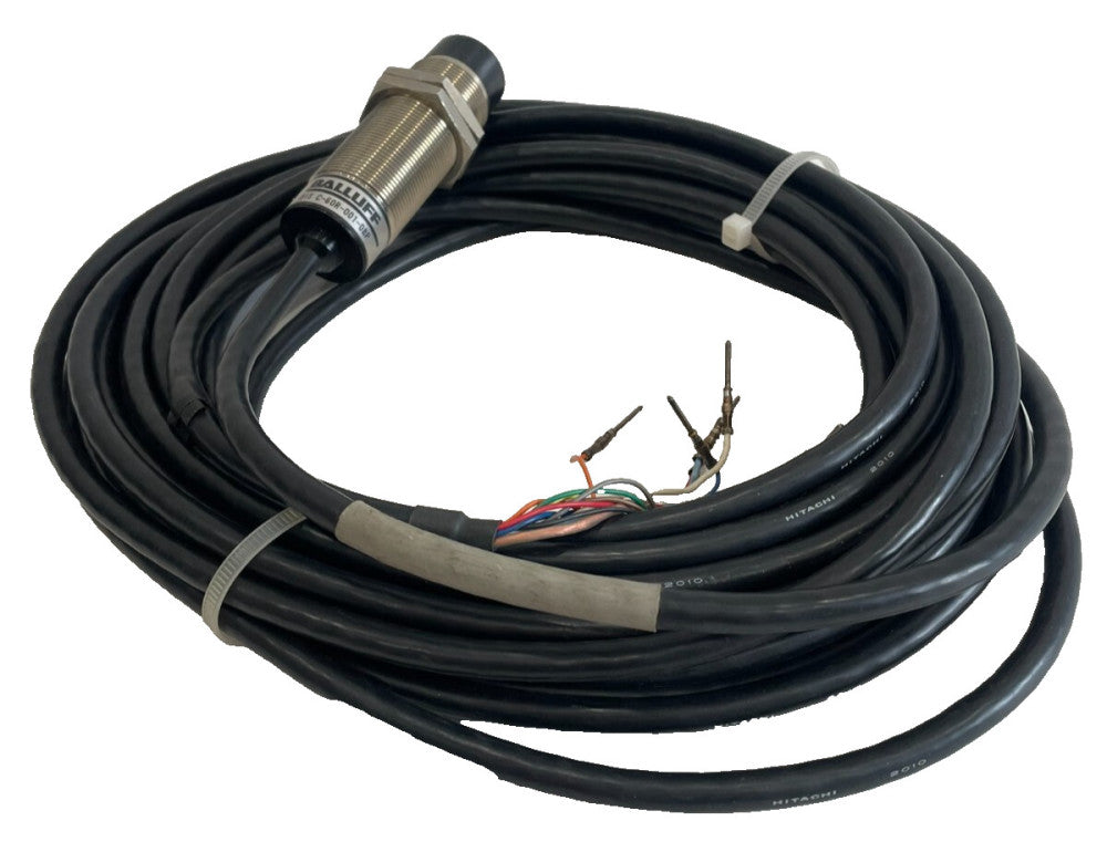 USED BALLUFF BIS C-60R-001-08P-PU-10 CABLE BISC60R00108PPU10