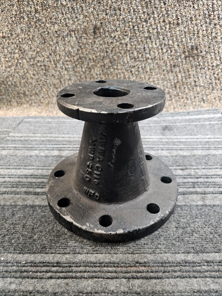 Concentric Reducer 4" x 2" Ductile Iron Flanged Pipe Fitting AWWA C110 WWP 250