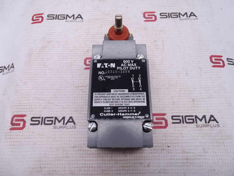 EATON CORPORATION 10316H1059 SWITCH