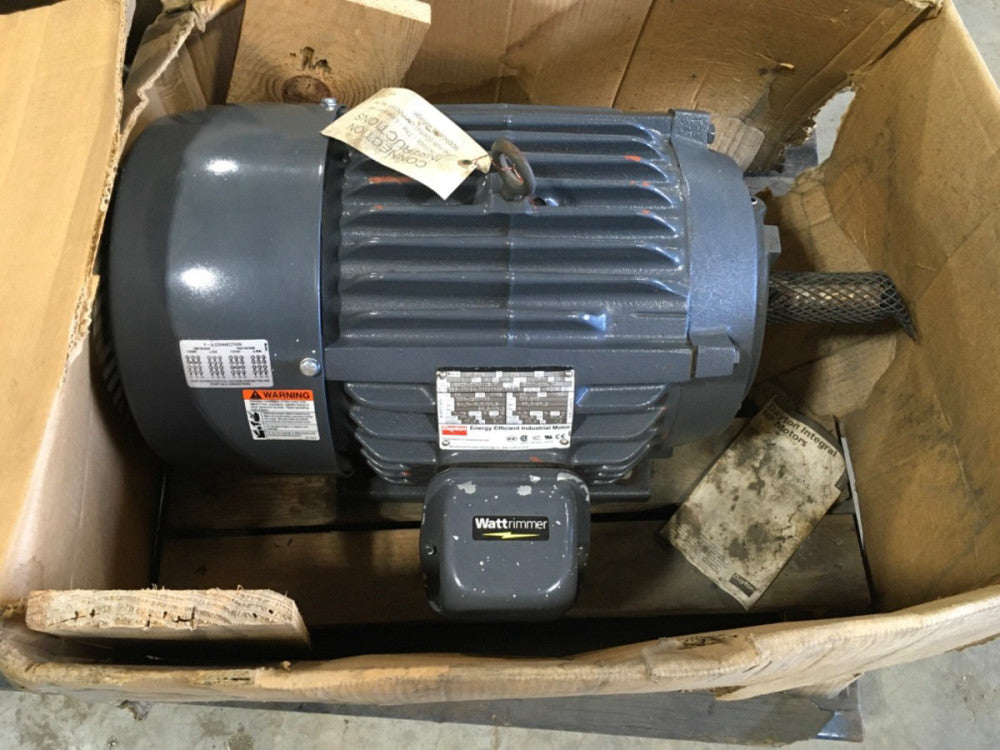 Dayton 3KV92A Electric Motor 20HP 91% Efficiency 208-230/480VAC 54-49/24.5A 3PH