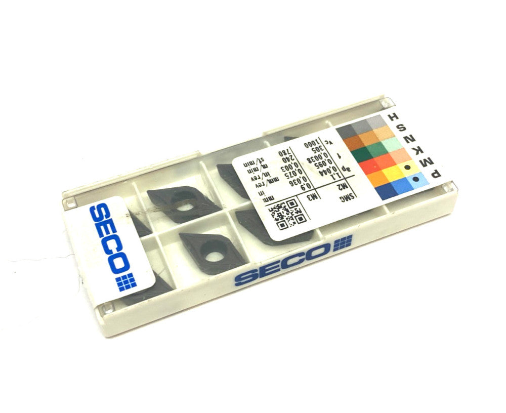 Seco DCMT11T304-F1, TM2000 DURATOMIC Insert for Turning DCMT32.51-F1 PKG OF 10
