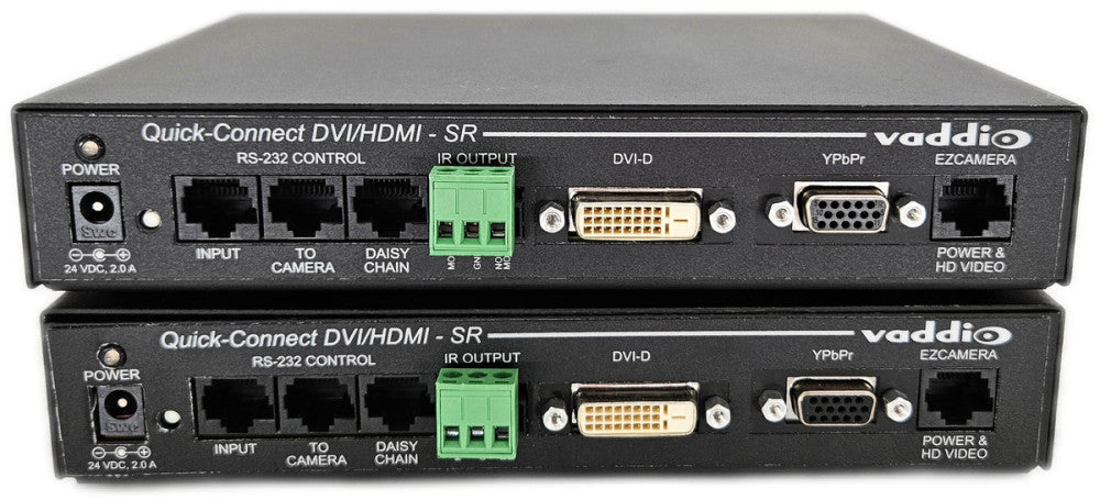 *Lot of 2* vaddio Quick Connect DVI/HDMI SR Interface 998-1105-018 