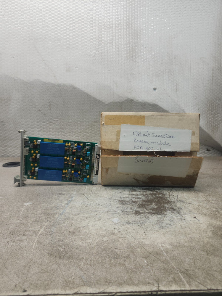 NEW IN BOX VALMET SENSODEC ANALOG INPUT MODULE AIA-400.31