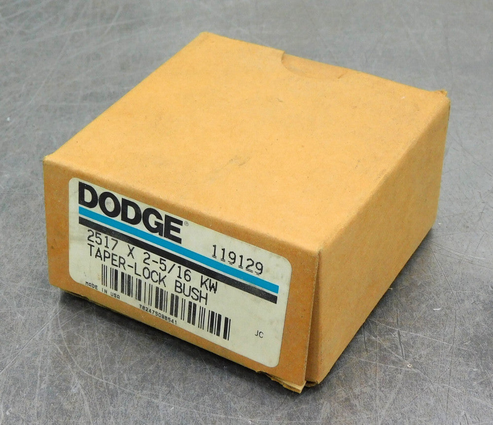 Dodge 2517 x 2-5/16 KW Taper-Lock Bushing  119129 2.3125" Bore