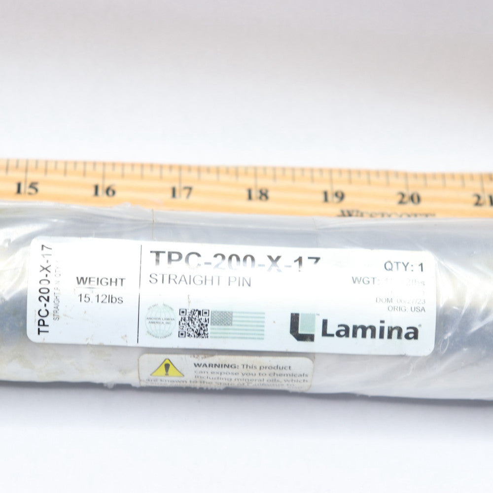 Lamina Straight Guide Pin Pressed Fit Ground Post Only TPC-200-X-177