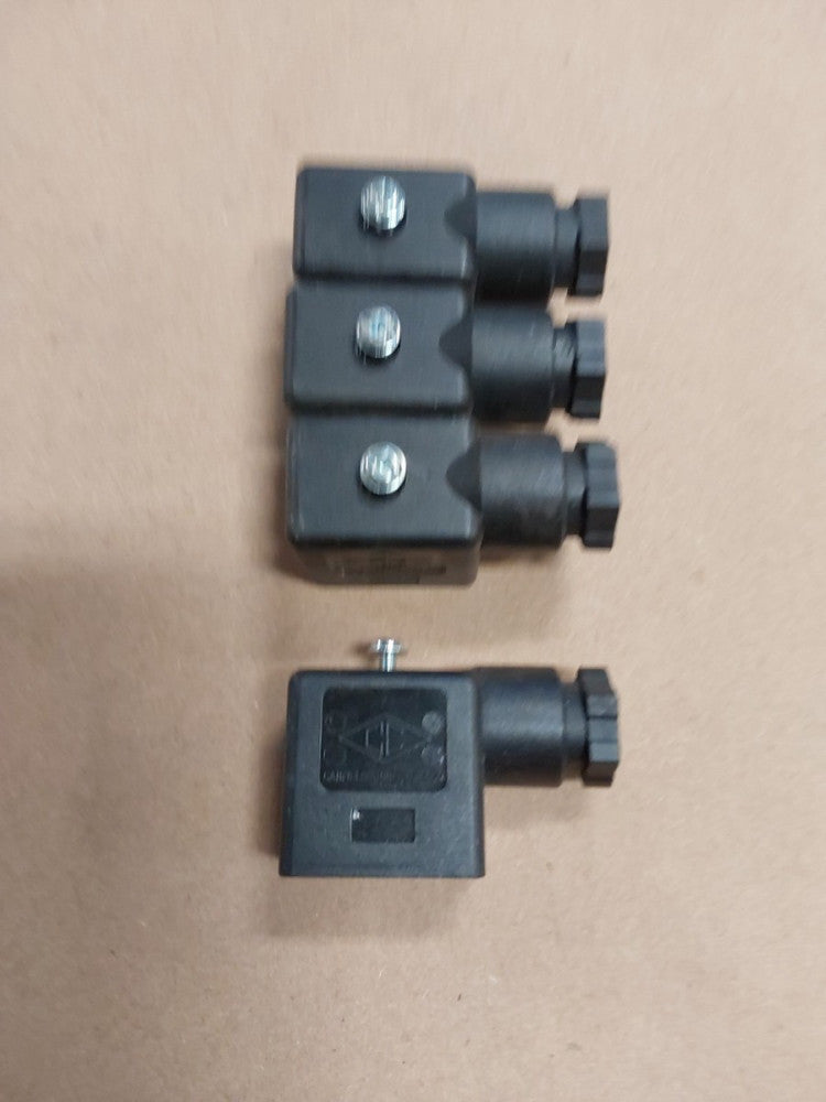 CANFEILDCONNECTOR 5100-1090000 Solenoid Valve Connector Form A ISO Din LOTS OF 4