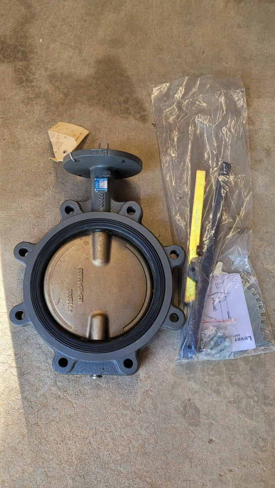 Milwaukee CL223ED 8" Butterfly Valve Al/Brz Ductile Iron