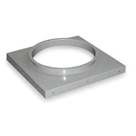 Dayton 166230 Curb Cap,42 In. D,6 In. H,42 In. W
