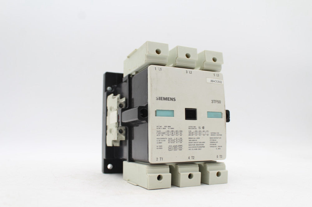 Siemens 3TF5022-0AP0 150Amp 3-Pole Contactor