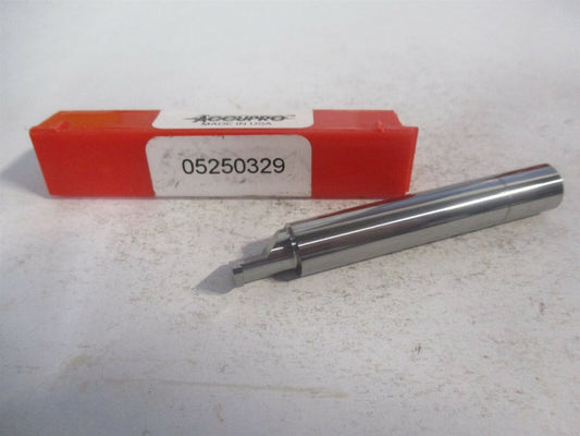 (ACC-G062-6) 0.063" x 3/8" x 3/8" x 2-1/2" OAL Retaining Ring Grooving Tool 