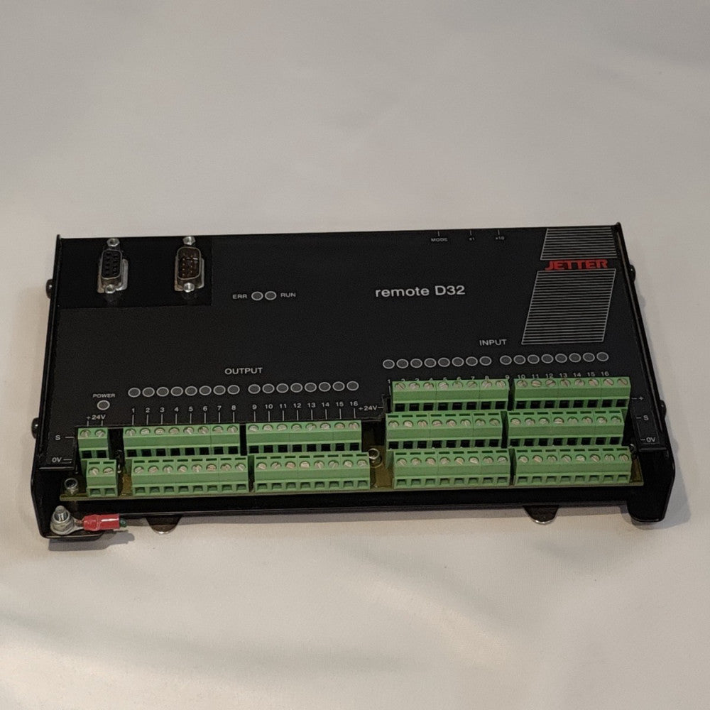 Jetter Remote D32 PNP-A PLC Remote I/O Module Programmable Controller 