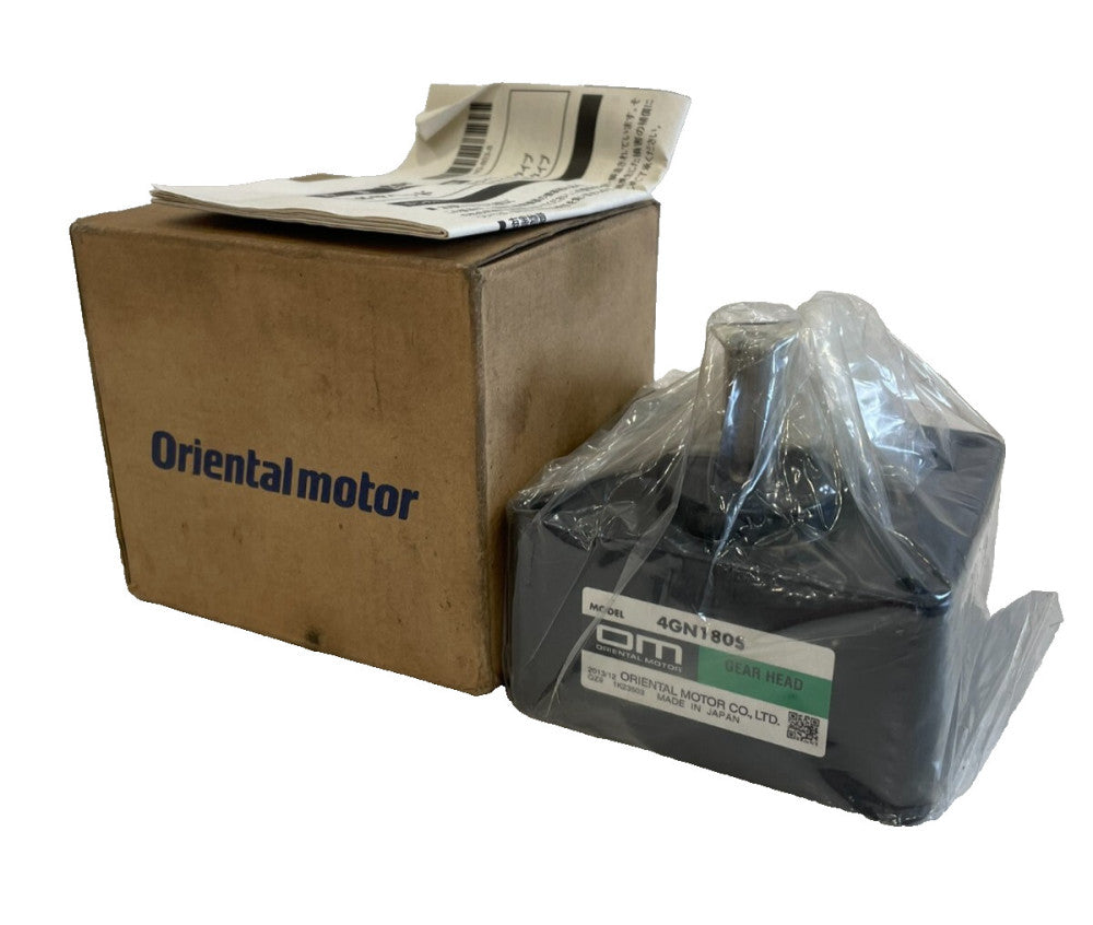 NEW ORIENTAL MOTOR 4GN180S GEARHEAD PARALLEL SHAFT
