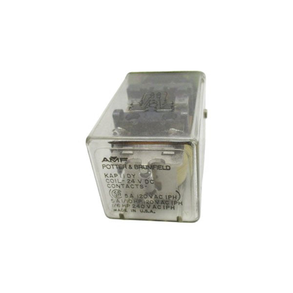 POTTER + BRUMFIELD KAP11DY RELAY 24VDC 5A  UNMP