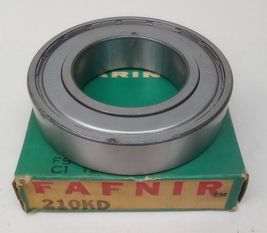 Fafnir 210KD C1 Ball Bearing Deep Groove 50X90X20mm 210KDC1 Single Shielded
