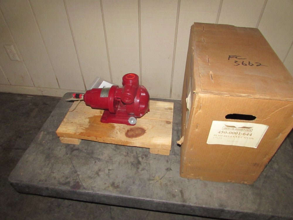 NEW! American-Marsh VF-1 , 1" REGENERATIVE TURBINE PUMP, NIB! MAKE OFFER!