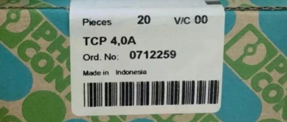 One Brand New PHOENIX 0712259 TCP 4,0 circuit breaker