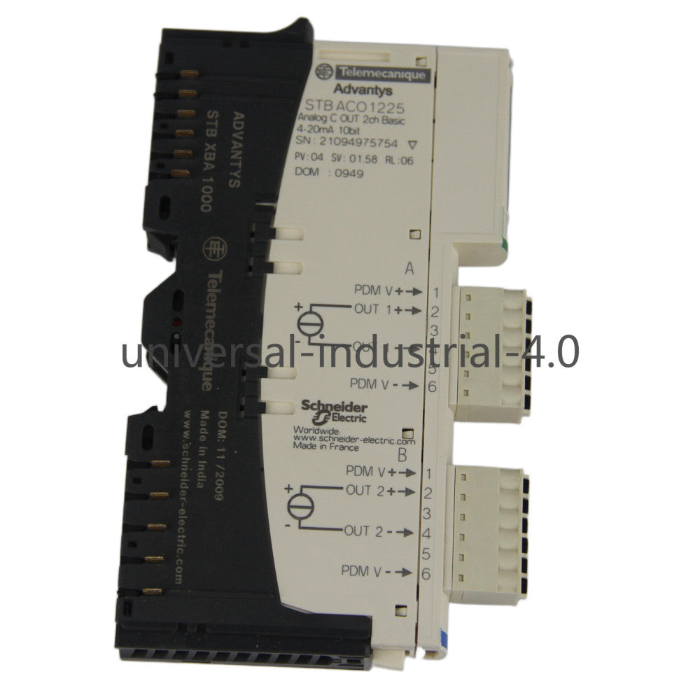 One Brand New SCHNEIDER STBACO1225K Basic Analog Output Module