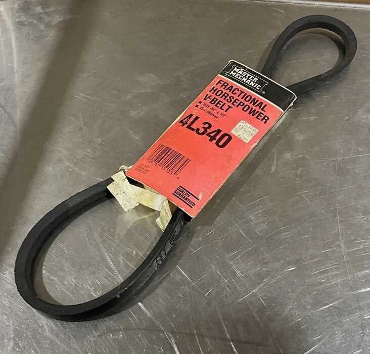 Master Mechanic 4L340 Fractional Horsepower V-Belt NOS SURPLUS