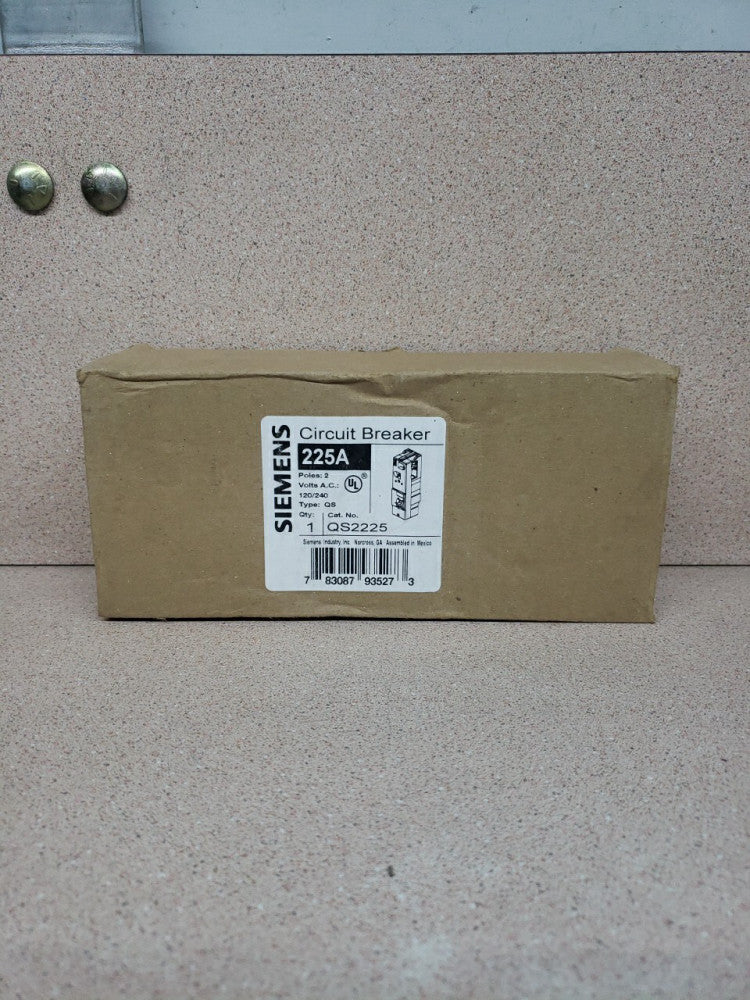 SIEMENS QS2225 NN 225A 2P 240V NEW
