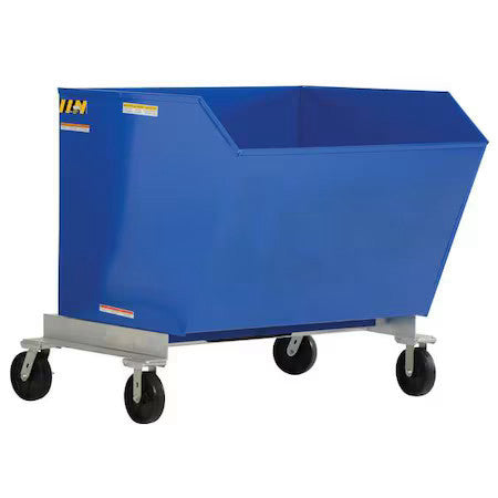 Zoro Select P-Hop-1.5 Portable Hopper,1-1/2 Cu. Yd,2000 Lb
