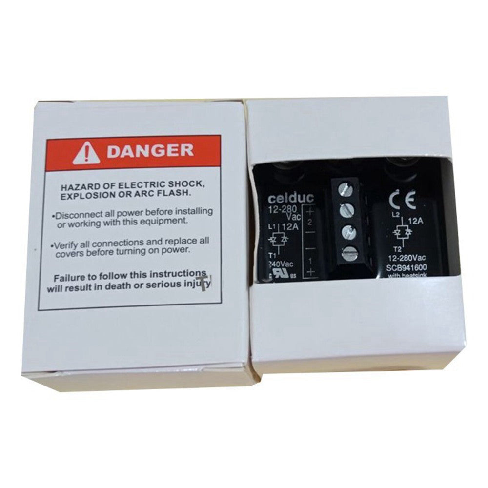 One Brand New CELDUC SCB941600 Solid State Relays 12-280VAC