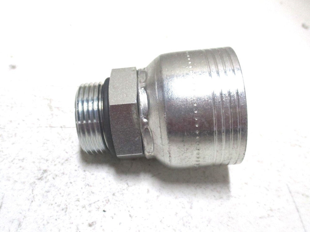 Eaton (1BA16MB16) Carbon Steel Straight Hydraulic Hose Fitting for Dash Size -16