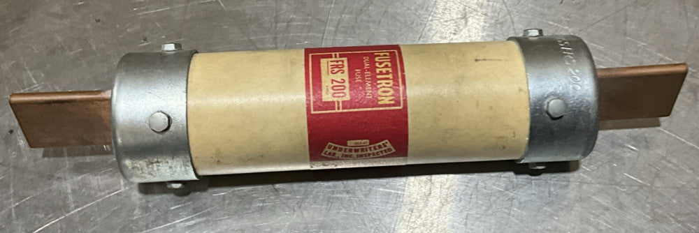 Fusetron Dual-Element Fuse FRS 200AMP 600V