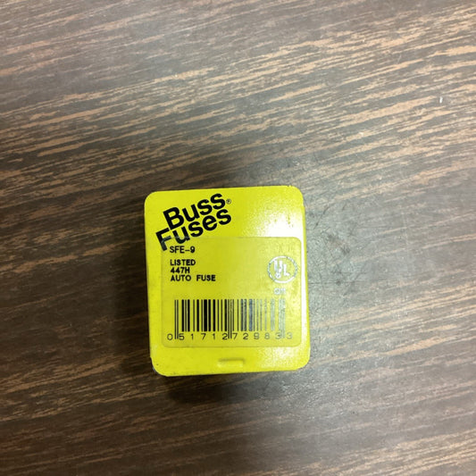 (5) Cooper Bussmann Buss Fuses SFE-9