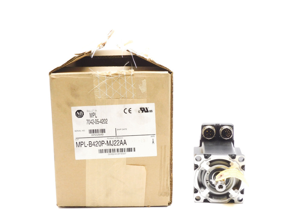 ALLEN BRADLEY MPL-B420P-MJ22AA SER. A 460V 6.4A NSMP