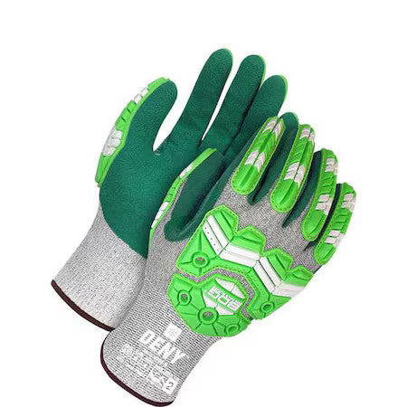 Bdg 99-9-9793-9 Cut-Resistant Impact Gloves, Cut Level A6 ,Dipped ,Nitrile