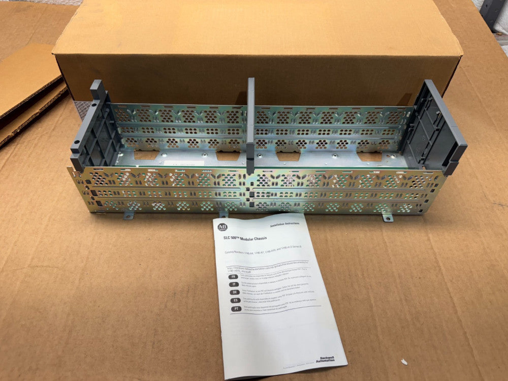 NEW IN BOX ALLEN-BRADLEY SLC-500 SLOT RACK CHASSIS 1746-A13 SERIES B