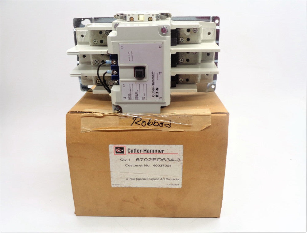 CUTLER HAMMER 6702ED634-3 74V NSMP