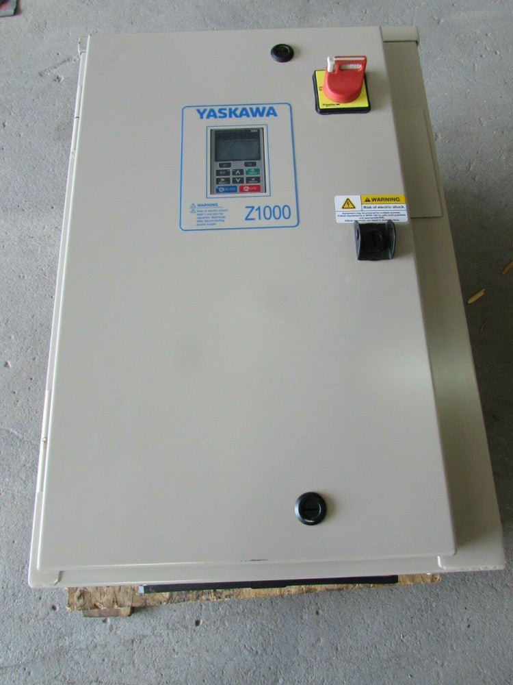 YASKAWA CIMR-4A0005FAA  , 3hp DRIVE, IN ENCLOSURE! 480V / 3.4A NEW! MAKE OFFER!