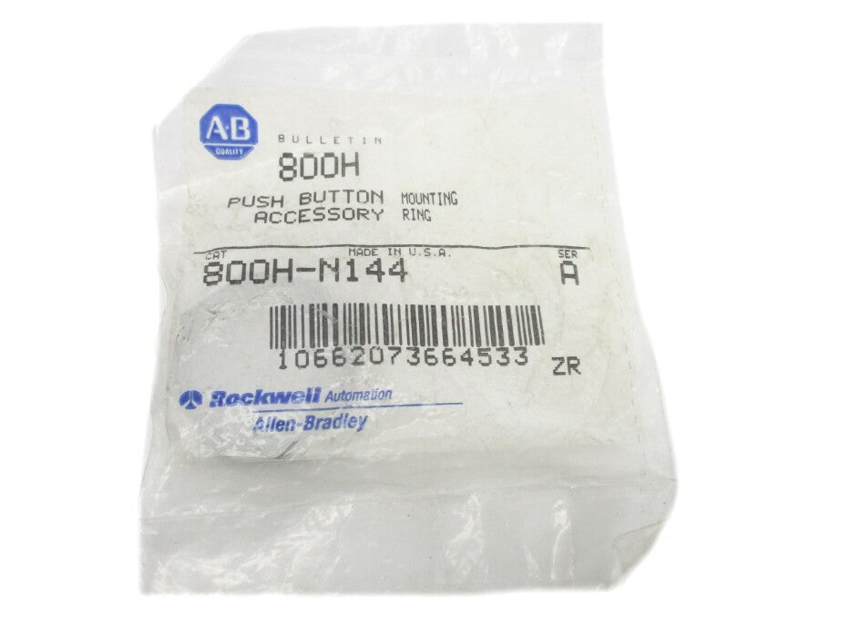 ALLEN BRADLEY 800H-N144 SER. A NSMP