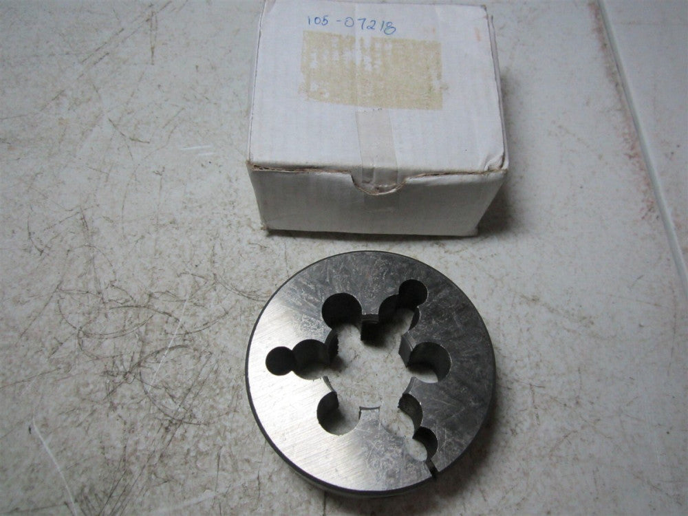 A1-Supply (105-07218) 1 1/8 in-18 x 3" OD High Speed Steel Round Threading Die