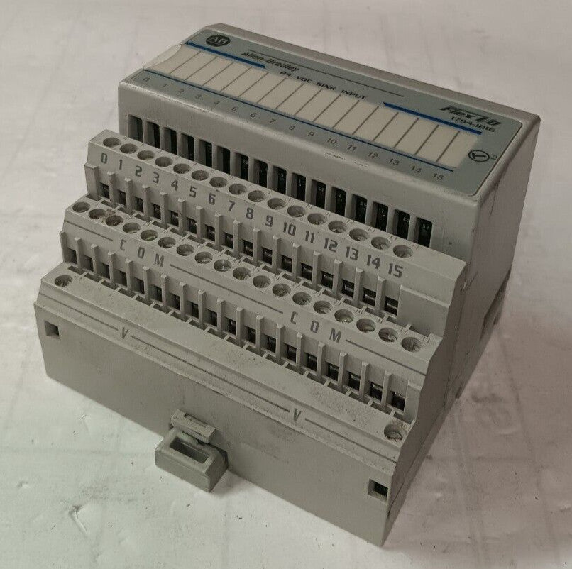 ALLEN BRADLEY 1794-IB16 SINK OUTPUT MODULE 24 VDC