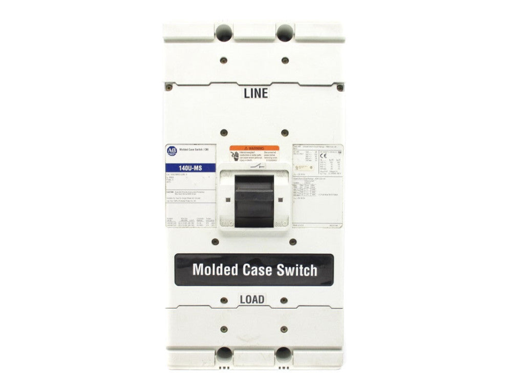 ALLEN BRADLEY 140U-M6S3-D80 SER. A 240V 800A NSNP
