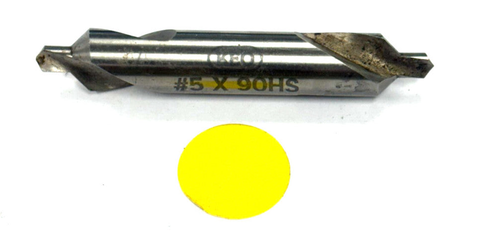 KEO #5 X 90 HS CENTER DRILL LENGTH- 2-3/4"