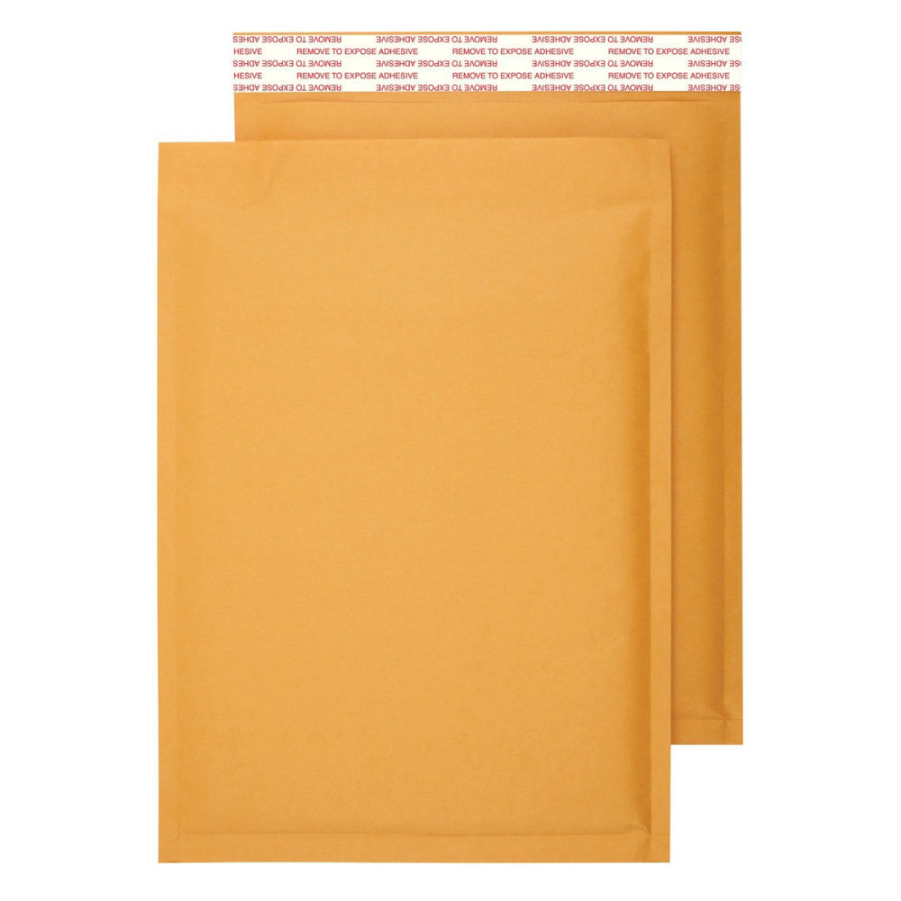 Office Depot Self-Sealing Bubble Mailers, Size 2, 8 1/2" x 11", 12-Pack