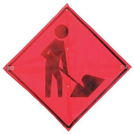 Eastern Metal Signs And Safety C/36-Emo-3Fh-Hd Men Work Sym Workers Ahead
